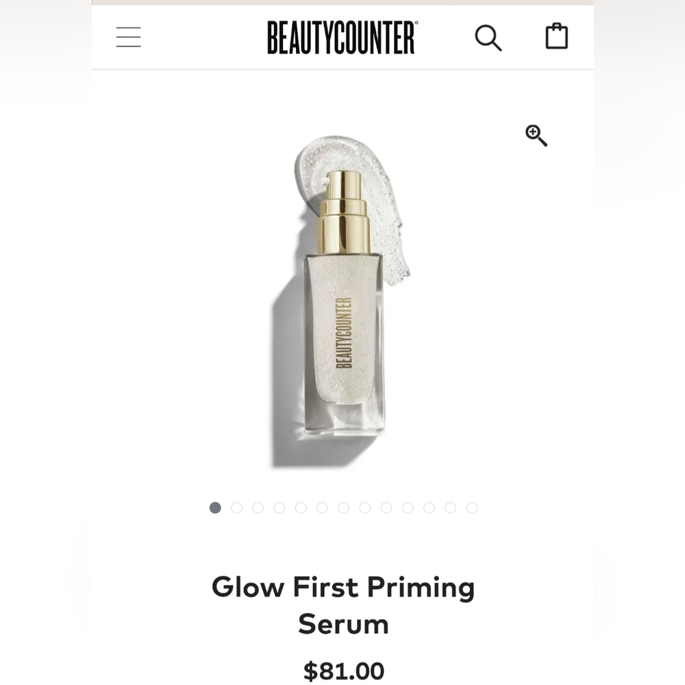 Beauty Counter Glow First Priming Serum